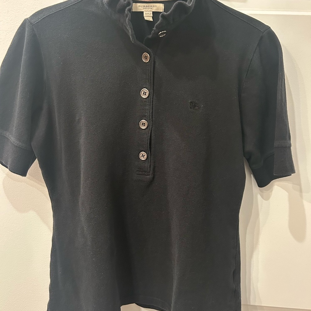 Burberry Women’s Black Polo Shirt